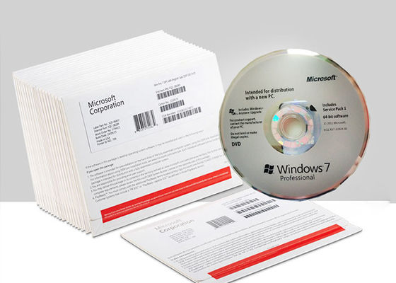 Oryginalne oprogramowanie klucza licencyjnego Win 7 Pro DVD / Windows 7 Professional w wersji angielskiej